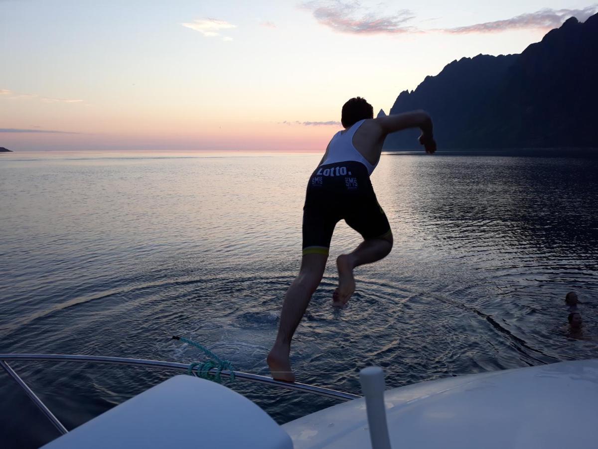 Skagi Bed & Lodge Skaland Dış mekan fotoğraf